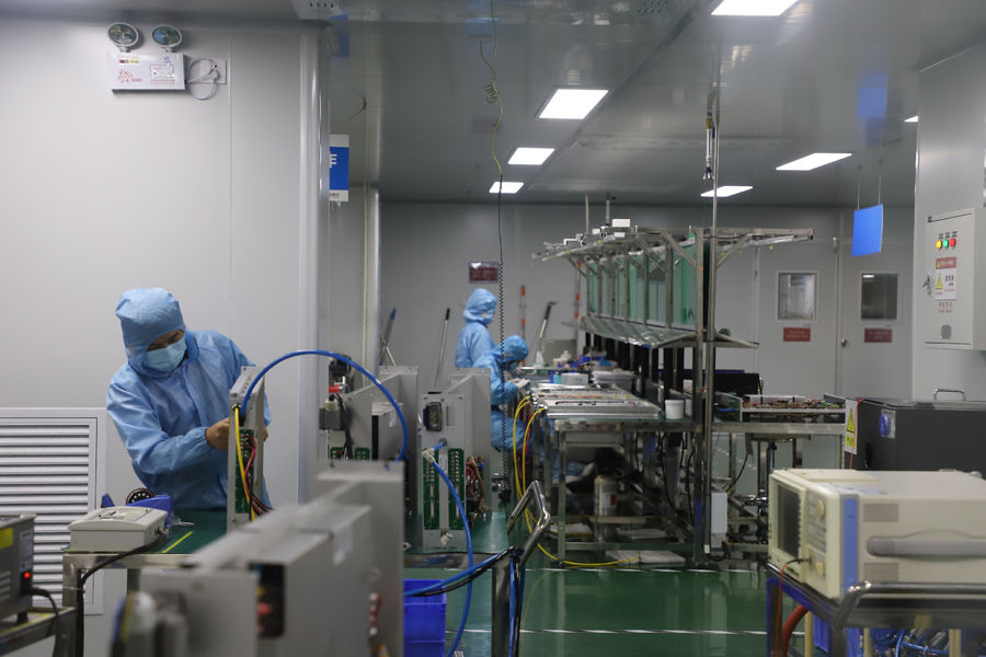 GZ Photonics Technology Co. , Ltd প্রস্তুতকারকের উৎপাদন লাইন